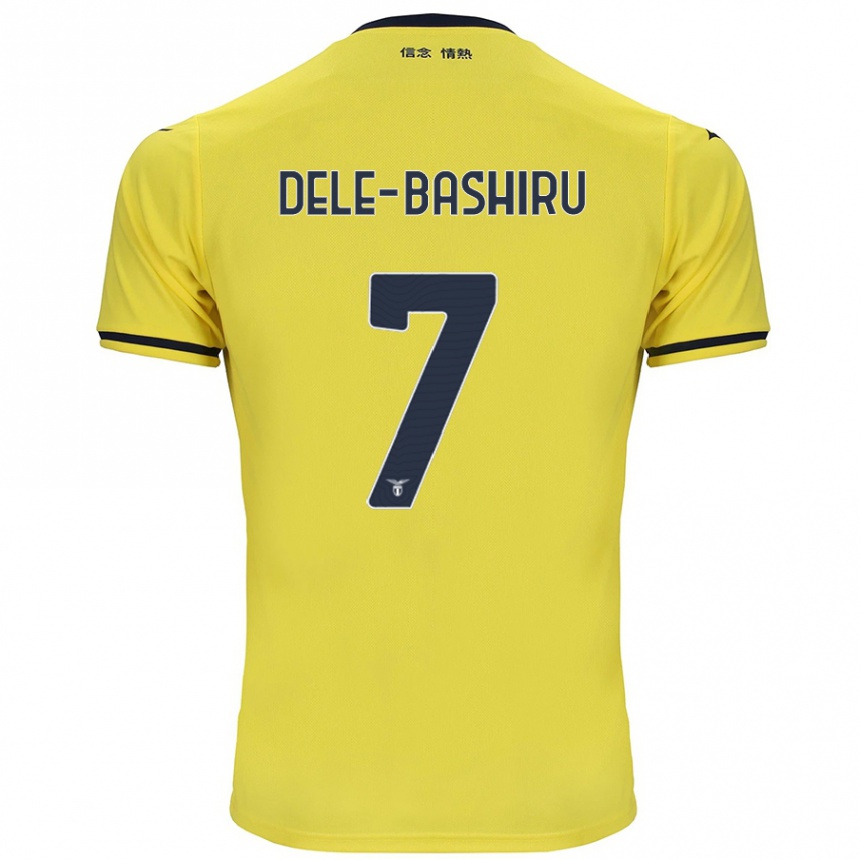 Femme Football Maillot Fisayo Dele-Bashiru #7 Jaune Tenues Extérieur 2024/25