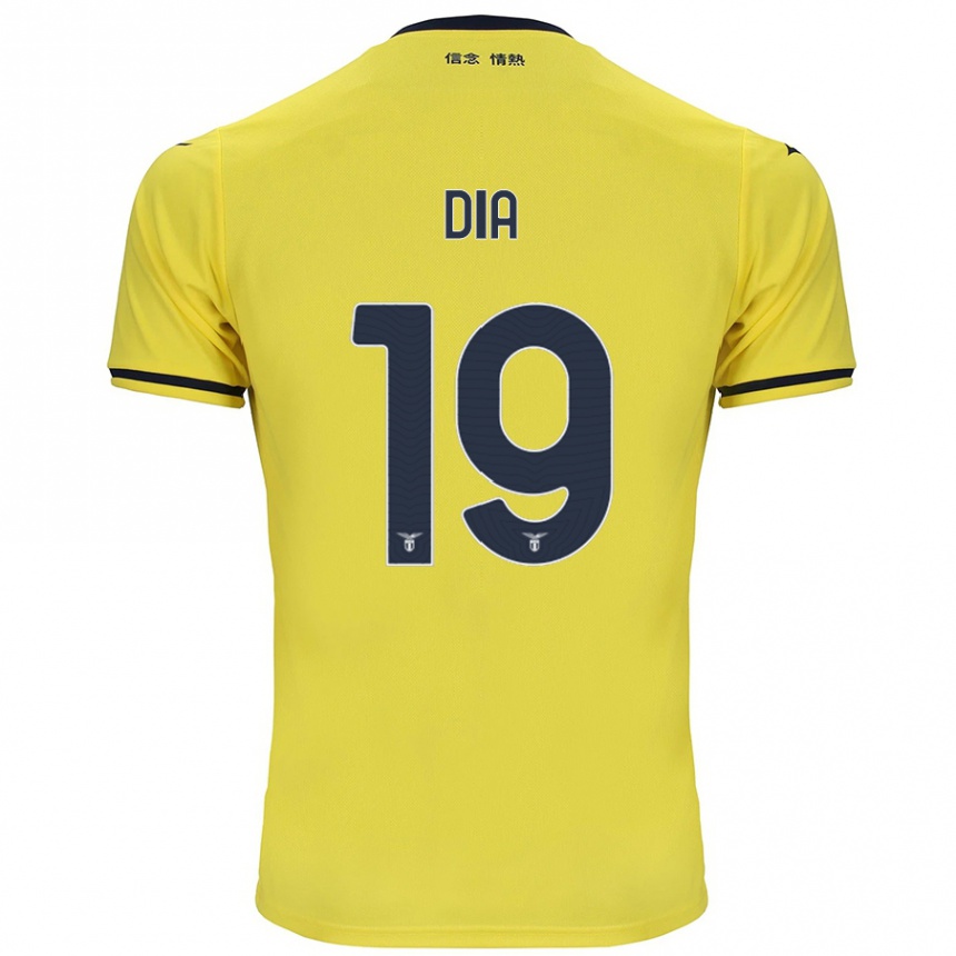 Femme Football Maillot Boulaye Dia #19 Jaune Tenues Extérieur 2024/25