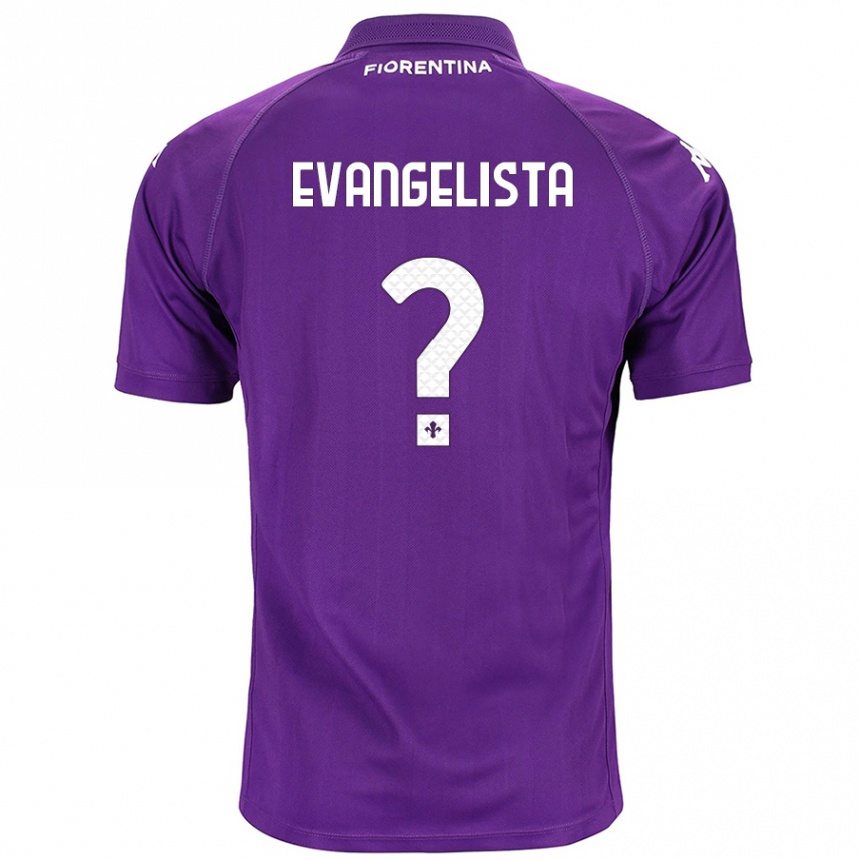 Enfant Football Maillot Carlo Evangelista #0 Violet Tenues Domicile 2024/25