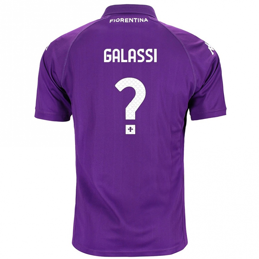 Enfant Football Maillot Andrea Galassi #0 Violet Tenues Domicile 2024/25