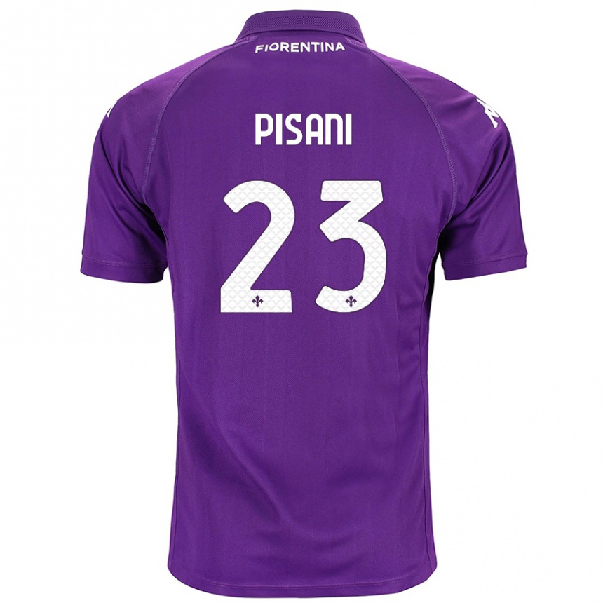 Enfant Football Maillot Diego Pisani #23 Violet Tenues Domicile 2024/25