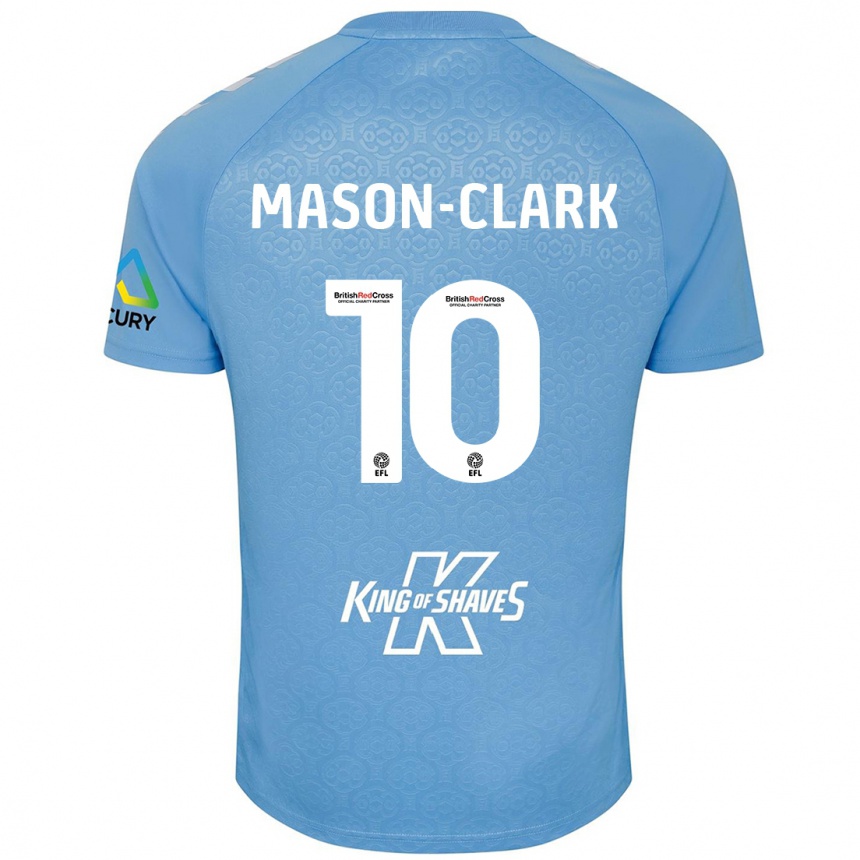 Enfant Football Maillot Ephron Mason-Clark #10 Bleu Blanc Tenues Domicile 2024/25