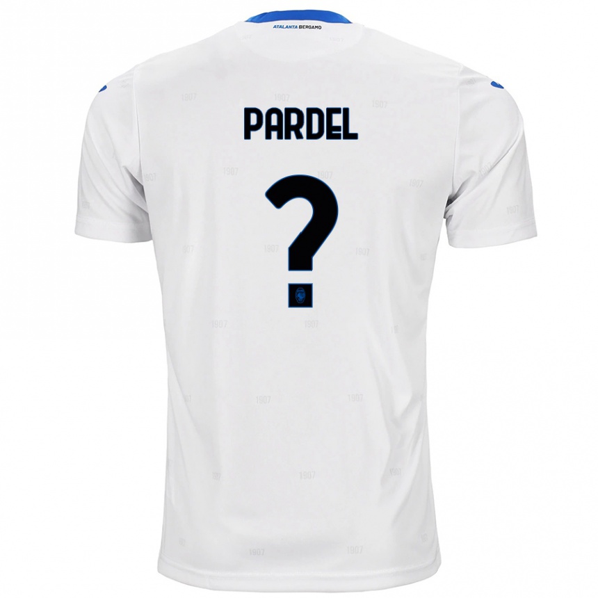 Enfant Football Maillot Piotr Pardel #0 Blanc Tenues Extérieur 2024/25