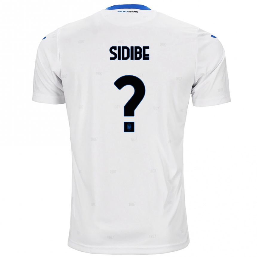 Enfant Football Maillot Alassane Sidibe #0 Blanc Tenues Extérieur 2024/25