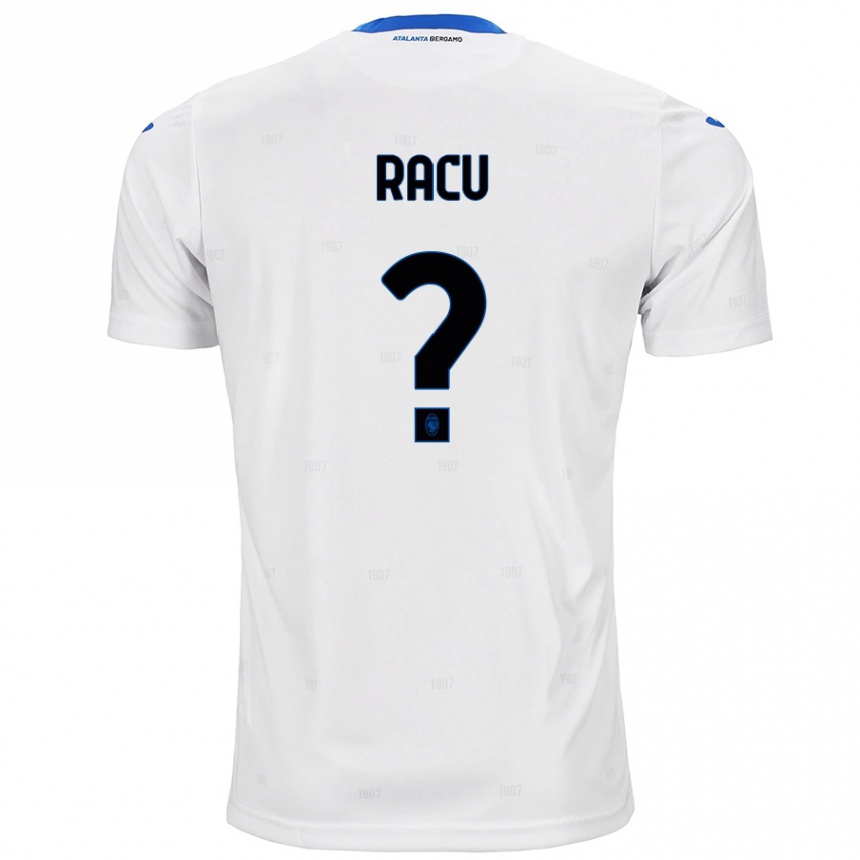 Enfant Football Maillot Andrei Racu #0 Blanc Tenues Extérieur 2024/25