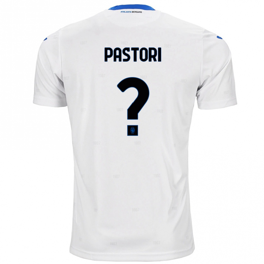 Enfant Football Maillot Matias Pastori #0 Blanc Tenues Extérieur 2024/25