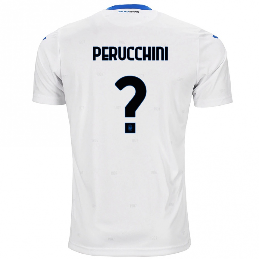 Enfant Football Maillot Simone Perucchini #0 Blanc Tenues Extérieur 2024/25