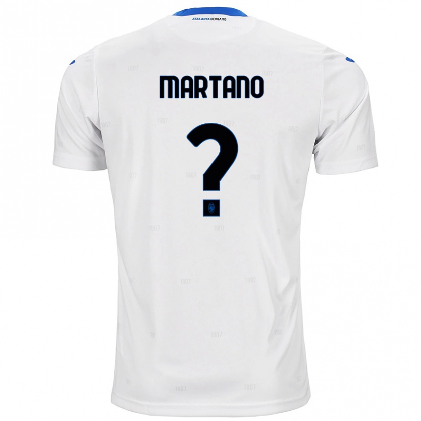 Enfant Football Maillot Aldo Martano #0 Blanc Tenues Extérieur 2024/25