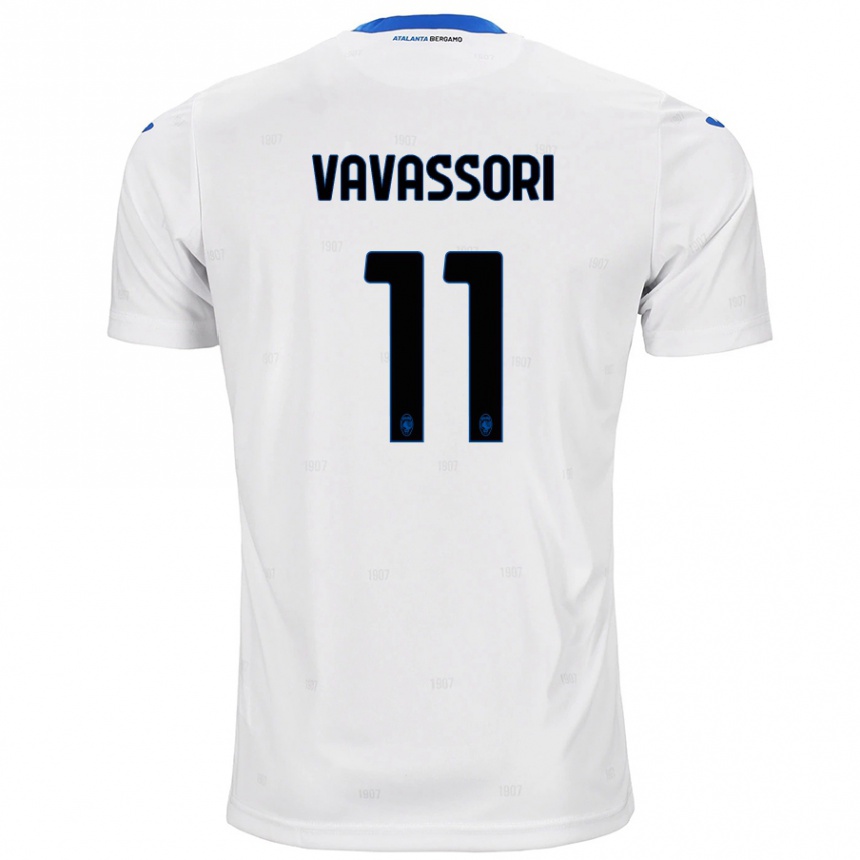 Enfant Football Maillot Dominic Vavassori #11 Blanc Tenues Extérieur 2024/25