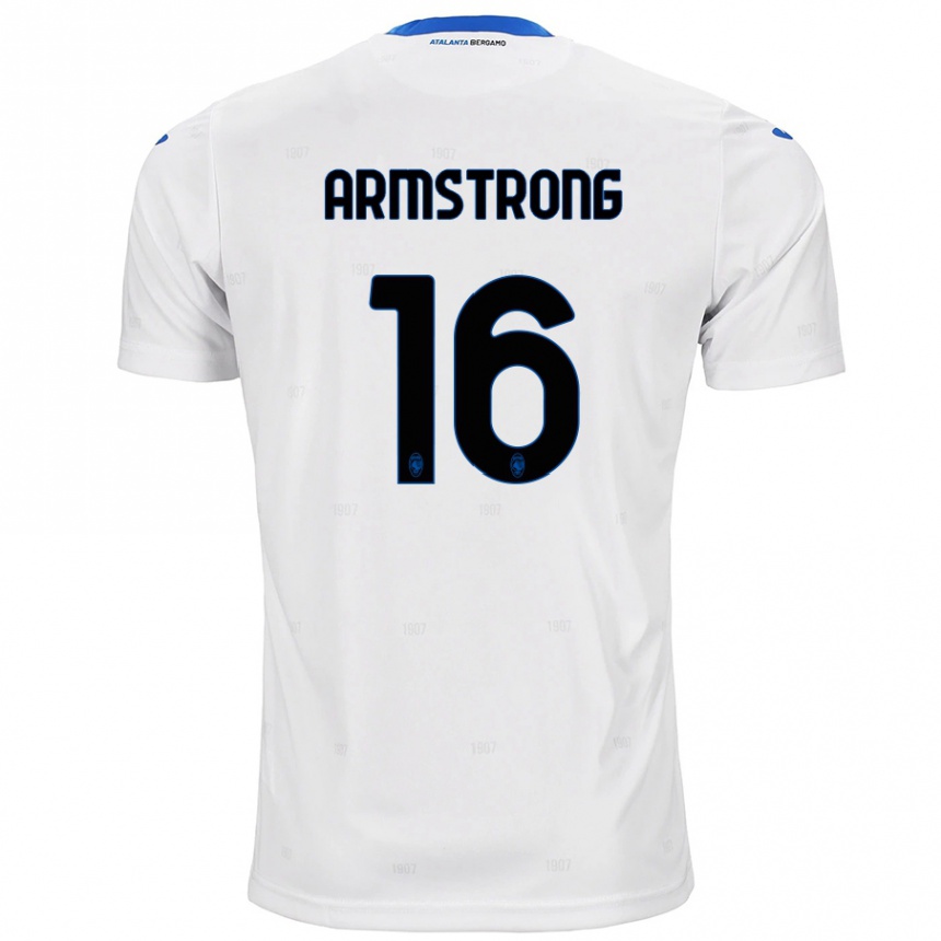 Enfant Football Maillot Daniel Armstrong #16 Blanc Tenues Extérieur 2024/25