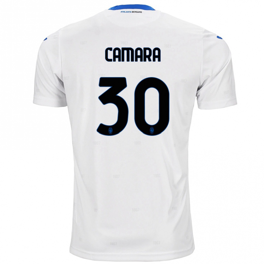 Enfant Football Maillot Henry Camara #30 Blanc Tenues Extérieur 2024/25