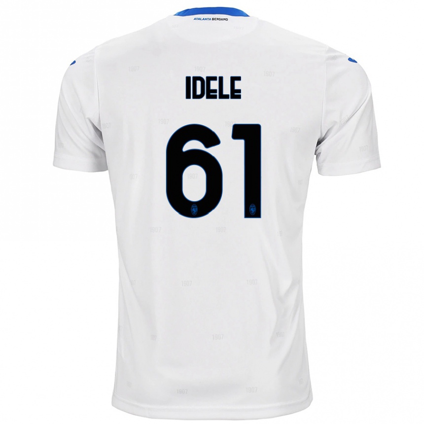 Enfant Football Maillot Javison Idele #61 Blanc Tenues Extérieur 2024/25