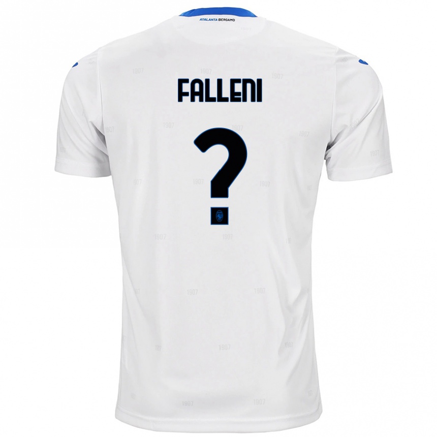 Enfant Football Maillot Alessandro Falleni #0 Blanc Tenues Extérieur 2024/25