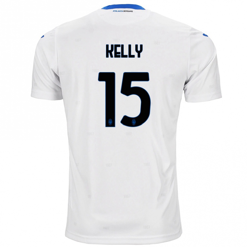 Enfant Football Maillot Maegan Kelly #15 Blanc Tenues Extérieur 2024/25