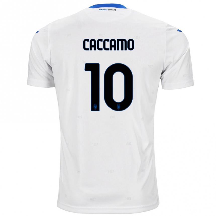 Enfant Football Maillot Patrizia Caccamo #10 Blanc Tenues Extérieur 2024/25