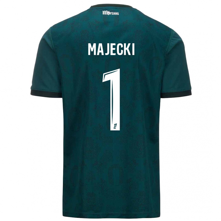 Enfant Football Maillot Radoslaw Majecki #1 Vert Foncé Tenues Extérieur 2024/25