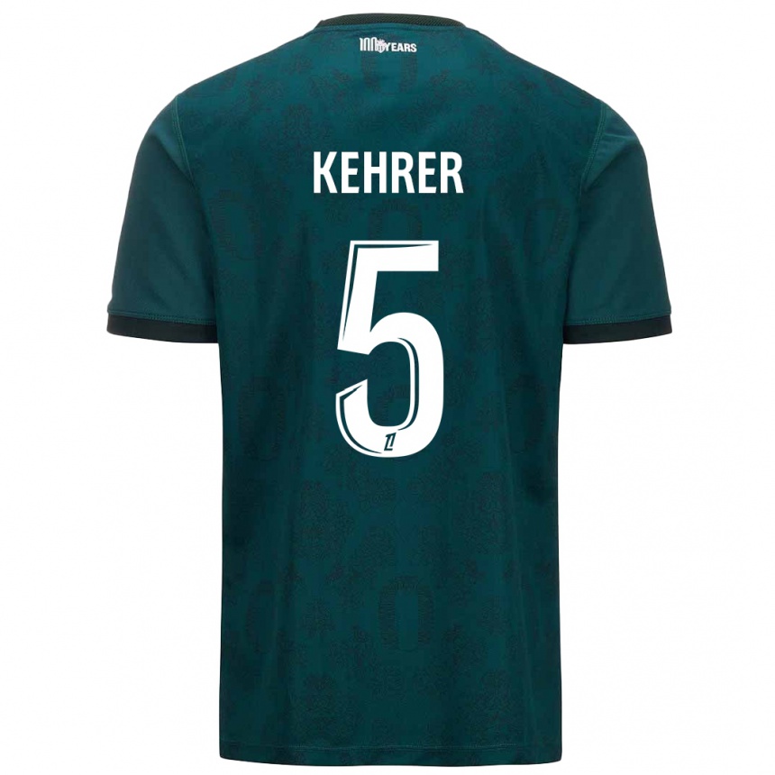 Enfant Football Maillot Thilo Kehrer #5 Vert Foncé Tenues Extérieur 2024/25