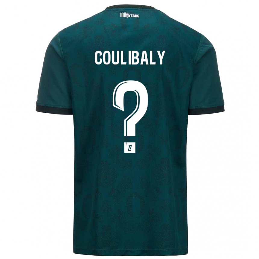 Enfant Football Maillot Mamadou Coulibaly #0 Vert Foncé Tenues Extérieur 2024/25