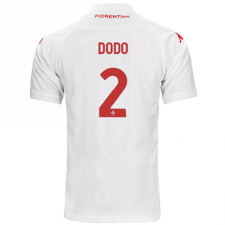 Enfant Football Maillot Dodô #2 Blanc Tenues Extérieur 2024/25