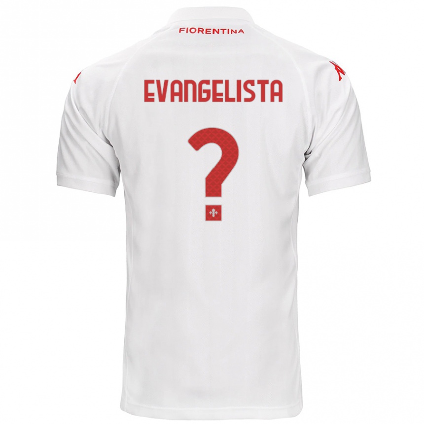 Enfant Football Maillot Carlo Evangelista #0 Blanc Tenues Extérieur 2024/25