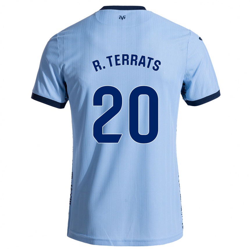 Enfant Football Maillot Ramón Terrats #20 Bleu Ciel Tenues Extérieur 2024/25