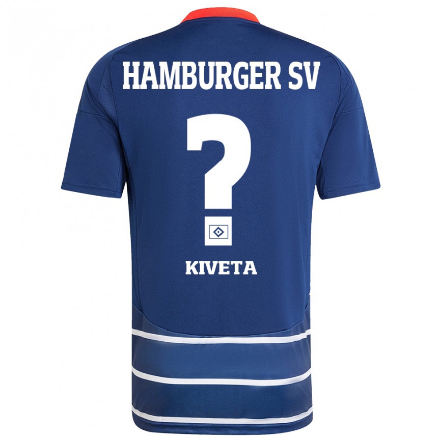 Enfant Football Maillot Glory Kiveta #0 Bleu Foncé Tenues Extérieur 2024/25