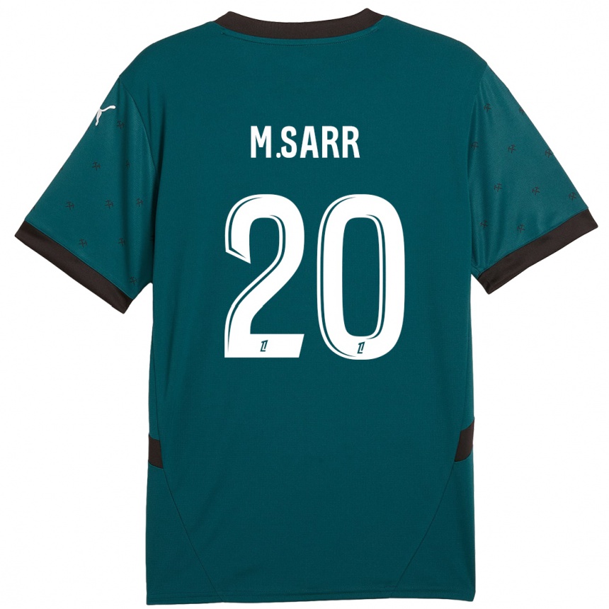 Enfant Football Maillot Malang Sarr #20 Vert Foncé Tenues Extérieur 2024/25