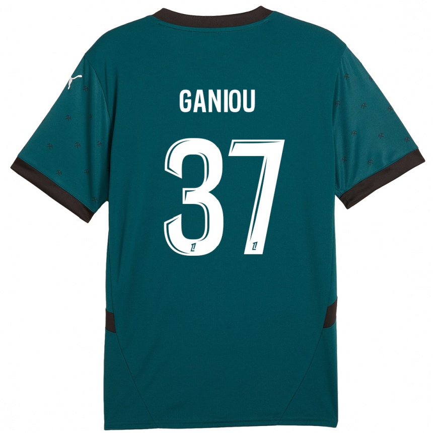 Enfant Football Maillot Ismaëlo Ganiou #37 Vert Foncé Tenues Extérieur 2024/25