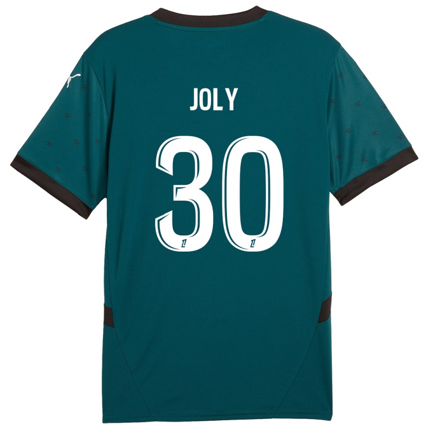 Enfant Football Maillot Blandine Joly #30 Vert Foncé Tenues Extérieur 2024/25