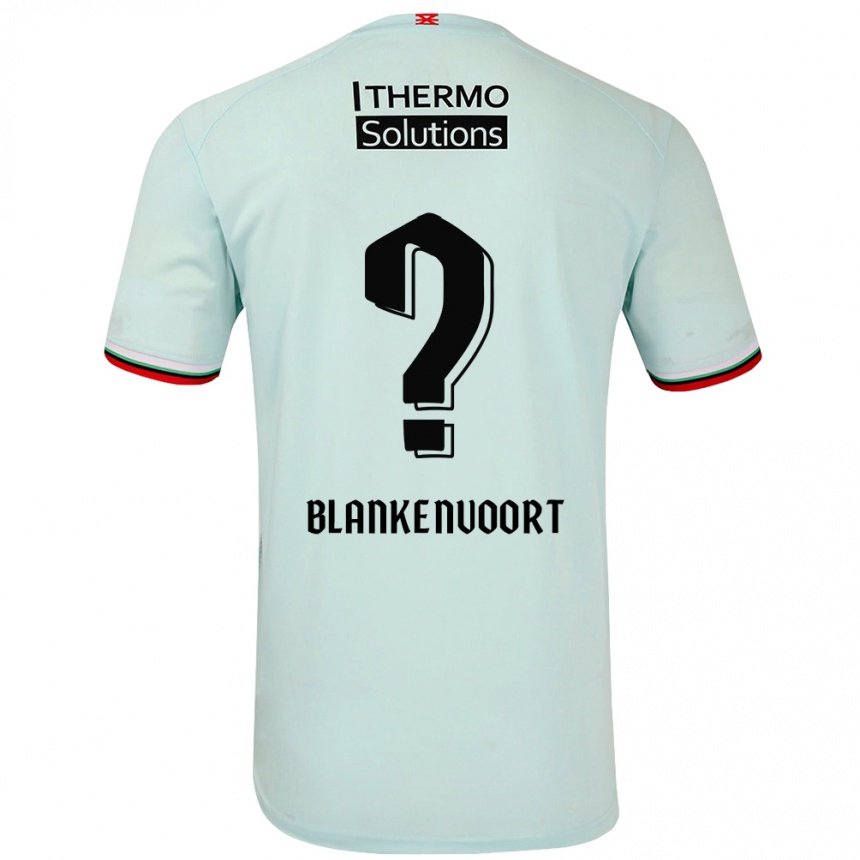 Enfant Football Maillot Rens Blankenvoort #0 Vert Clair Tenues Extérieur 2024/25