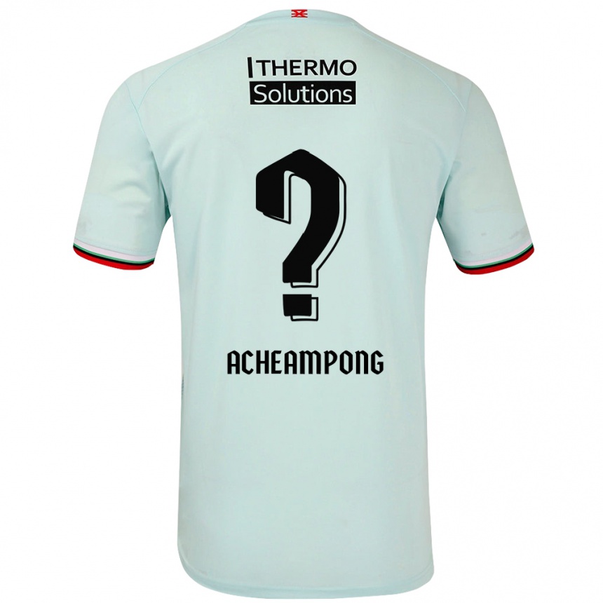 Enfant Football Maillot Sage Acheampong #0 Vert Clair Tenues Extérieur 2024/25