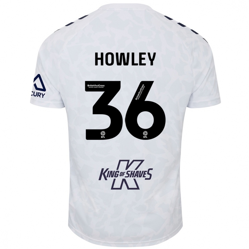 Enfant Football Maillot Ryan Howley #36 Blanc Tenues Extérieur 2024/25