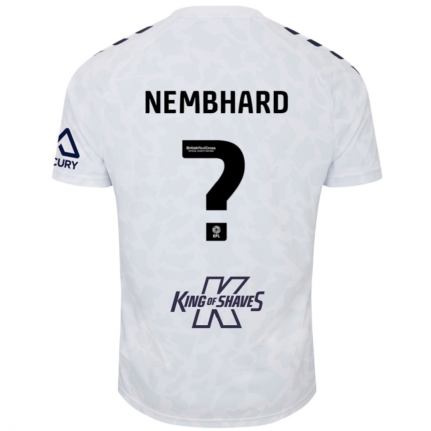 Enfant Football Maillot Kesiah Nembhard #0 Blanc Tenues Extérieur 2024/25