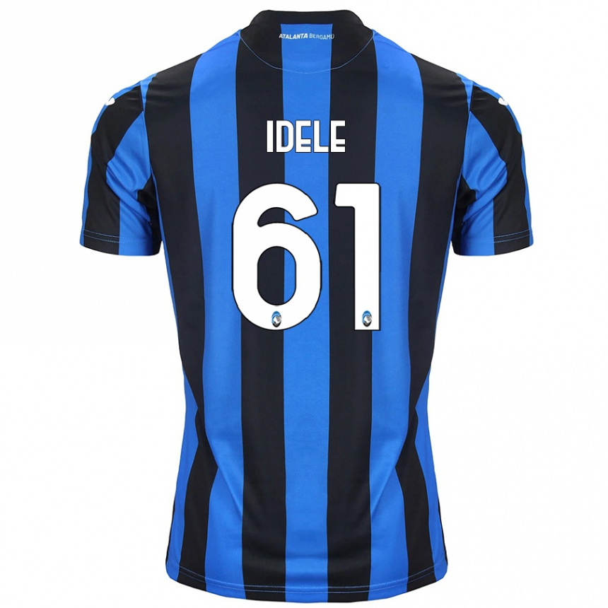 Homme Football Maillot Javison Idele #61 Bleu Noir Tenues Domicile 2024/25