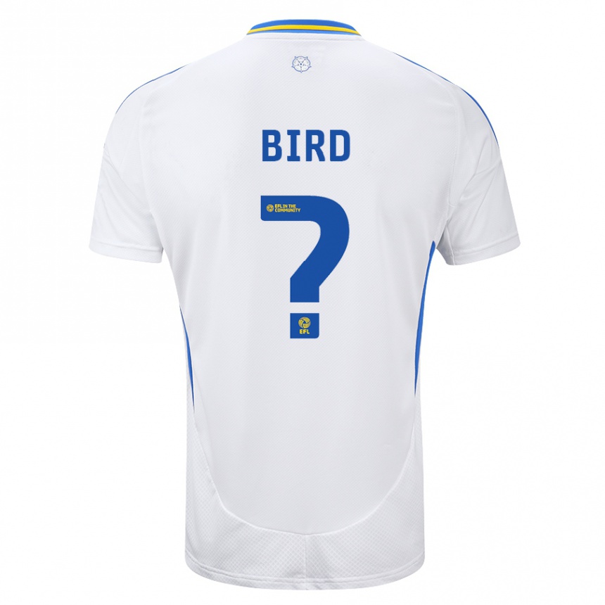 Homme Football Maillot Coban Bird #0 Blanc Bleu Tenues Domicile 2024/25