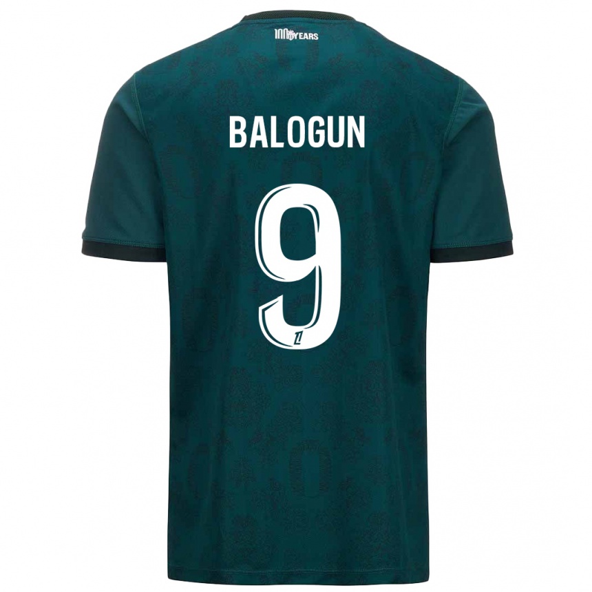 Homme Football Maillot Folarin Balogun #9 Vert Foncé Tenues Extérieur 2024/25