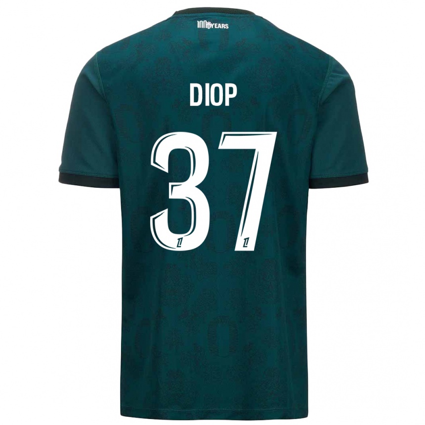 Homme Football Maillot Edan Diop #37 Vert Foncé Tenues Extérieur 2024/25