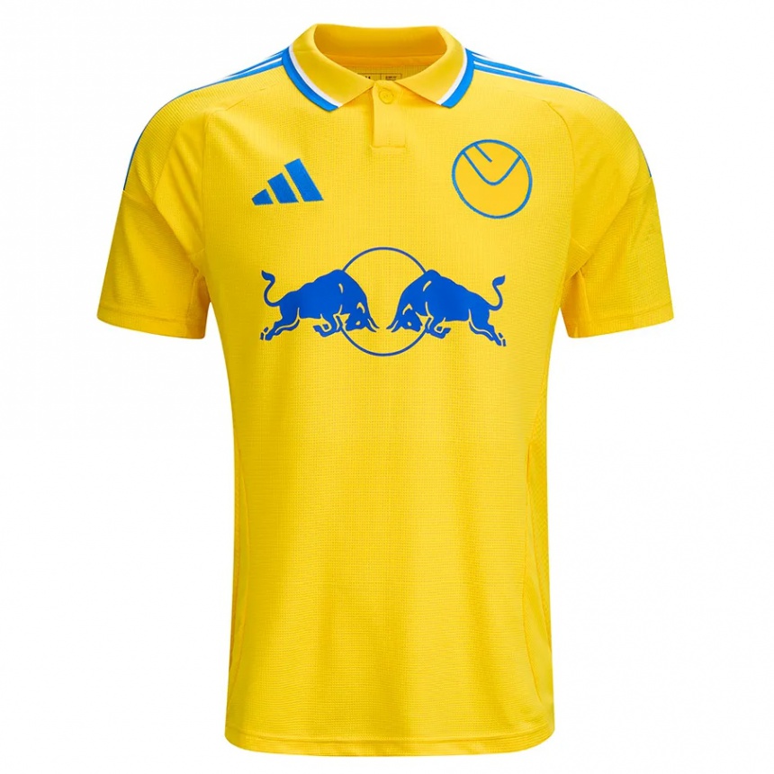 Homme Football Maillot Carrie Simpson #1 Jaune Bleu Tenues Extérieur 2024/25