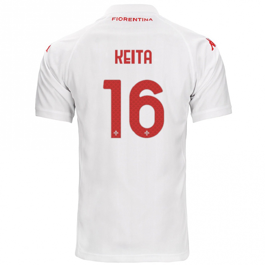 Homme Football Maillot Bala Keita #16 Blanc Tenues Extérieur 2024/25