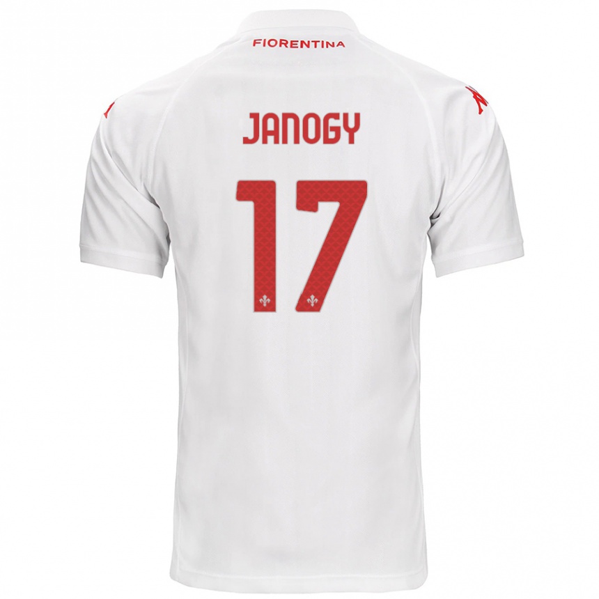 Homme Football Maillot Madelen Janogy #17 Blanc Tenues Extérieur 2024/25