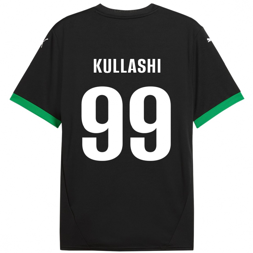 Femme Football Maillot Loreta Kullashi #99 Noir Vert Foncé Tenues Domicile 2024/25