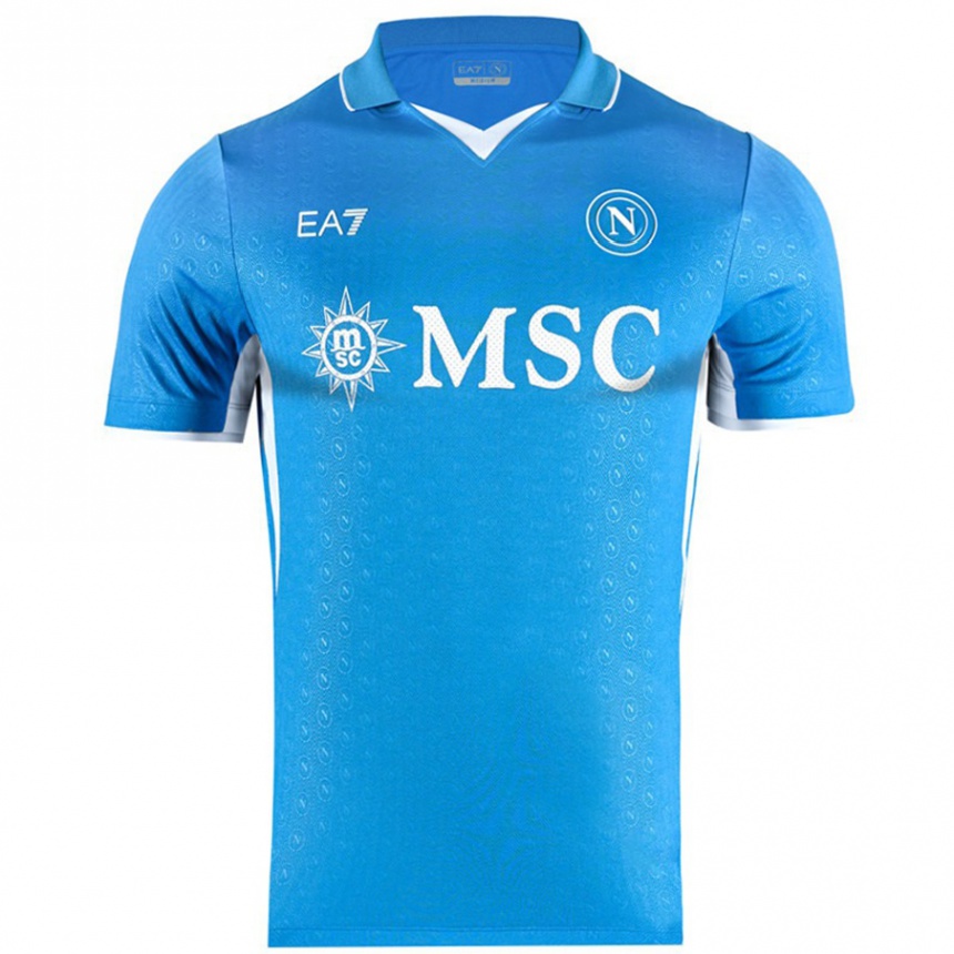 Femme Football Maillot Votre Nom #0 Bleu Ciel Tenues Domicile 2024/25