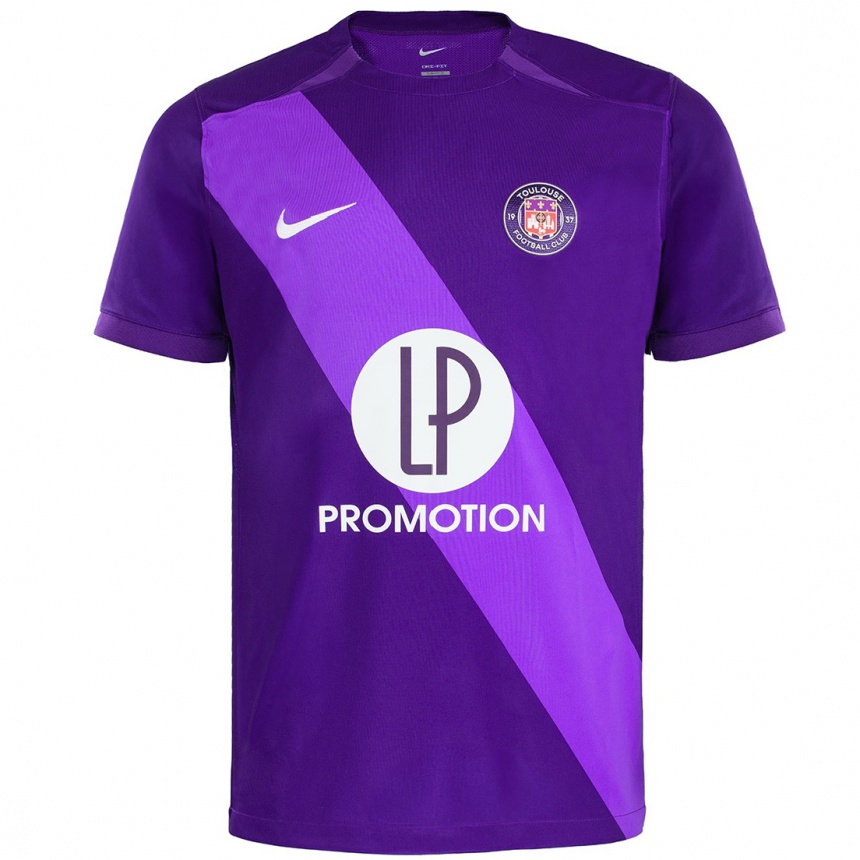 Femme Football Maillot Mamady Bangré #21 Violet Blanc Tenues Domicile 2024/25