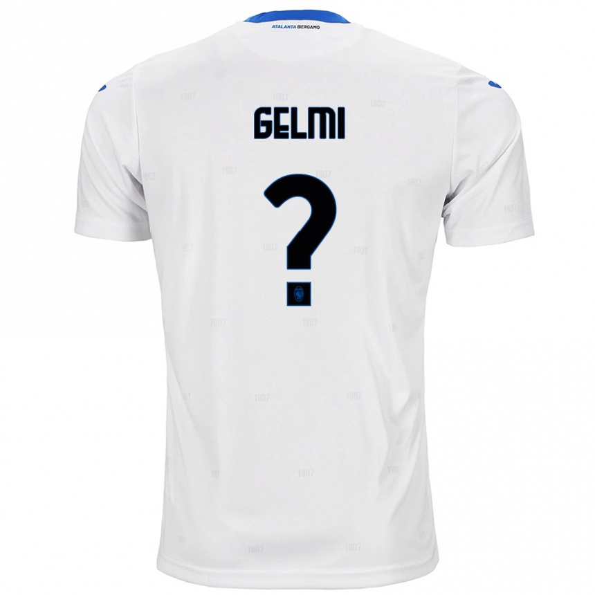 Femme Football Maillot Ludovico Gelmi #0 Blanc Tenues Extérieur 2024/25