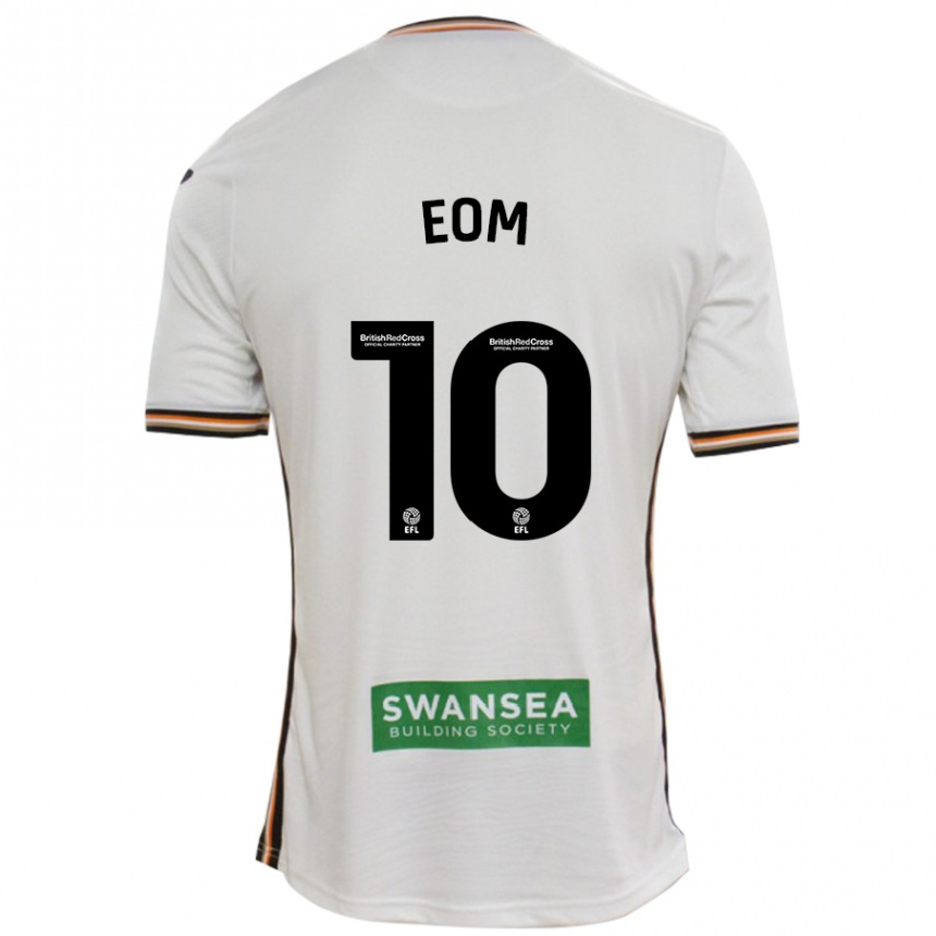 Enfant Football Maillot Ji-Sung Eom #10 Blanc Tenues Domicile 2024/25