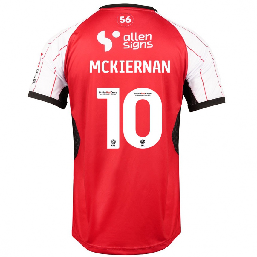 Enfant Football Maillot Jj Mckiernan #10 Blanc Tenues Domicile 2024/25