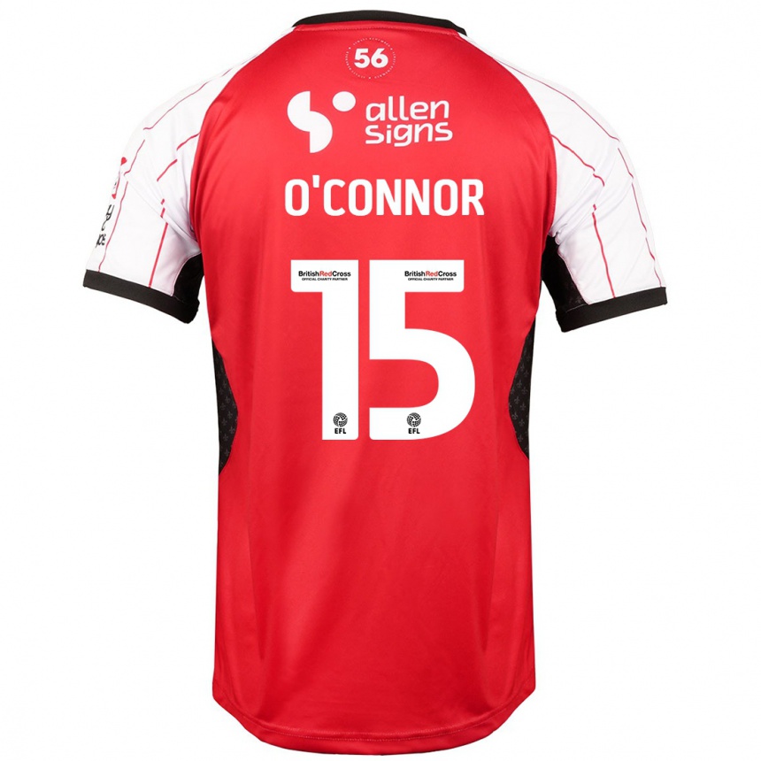 Enfant Football Maillot Paudie O'connor #15 Blanc Tenues Domicile 2024/25