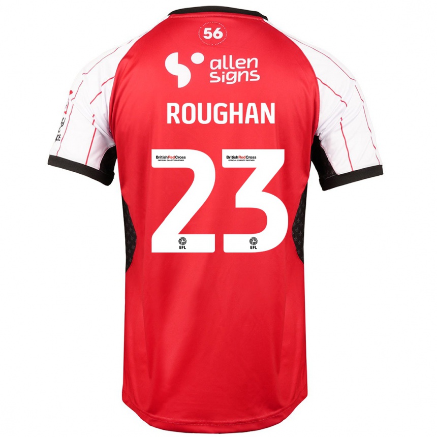 Enfant Football Maillot Sean Roughan #23 Blanc Tenues Domicile 2024/25