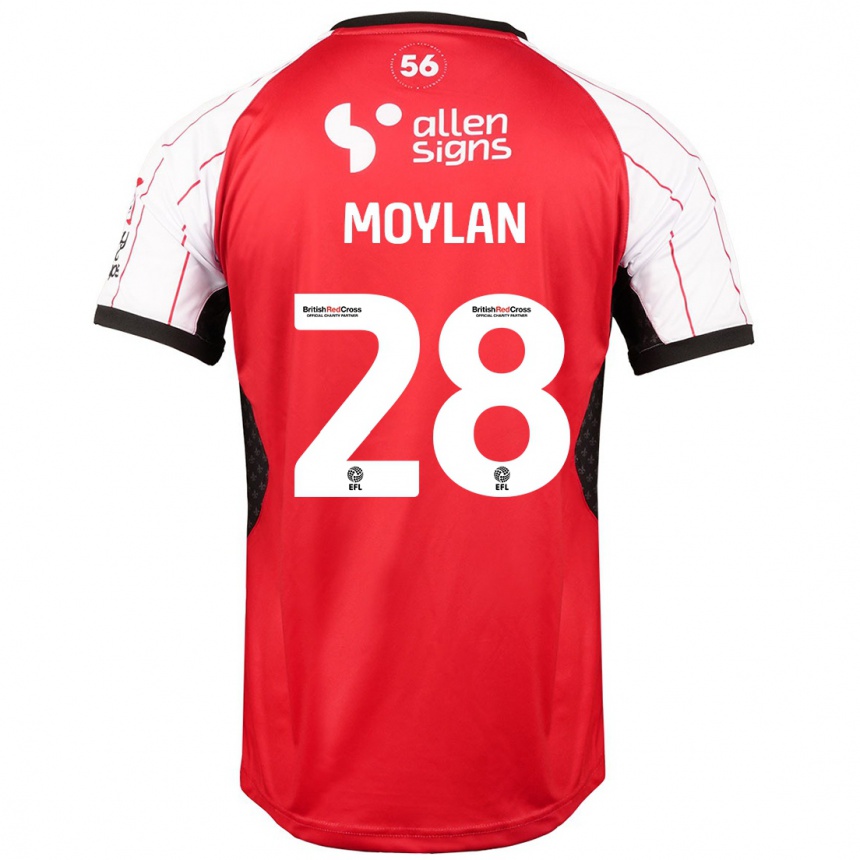 Enfant Football Maillot Jack Moylan #28 Blanc Tenues Domicile 2024/25