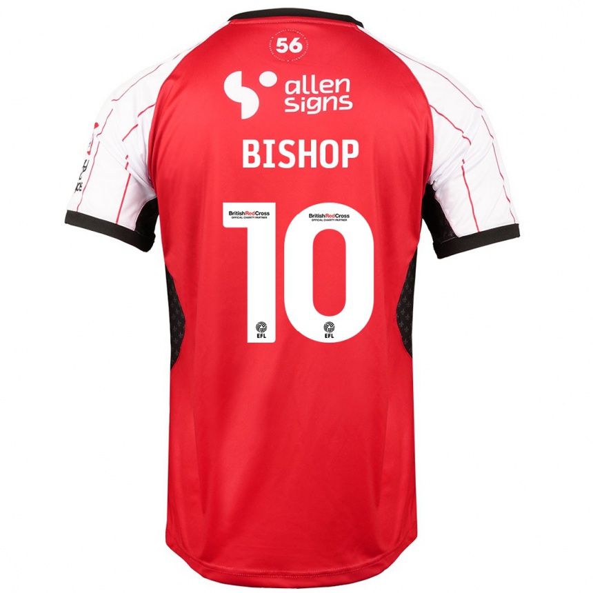 Enfant Football Maillot Teddy Bishop #10 Blanc Tenues Domicile 2024/25